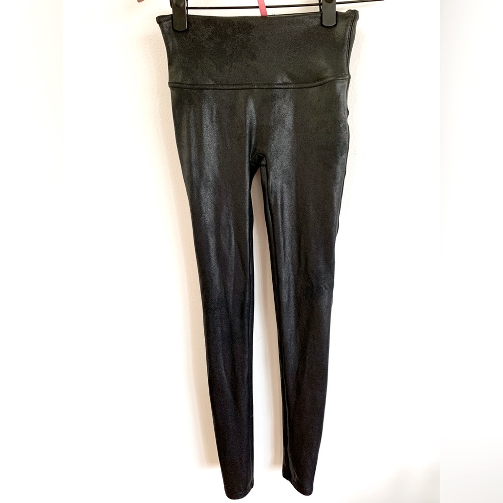 Spanx faux leather leggings